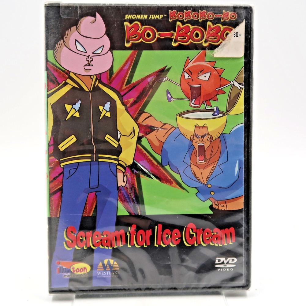 Shonen Jump Bo-bobo Scream for Ice Cream DVD 2005 Takehito Koyasu Richard Epcar